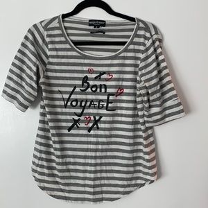 Bon voyage tee shirt